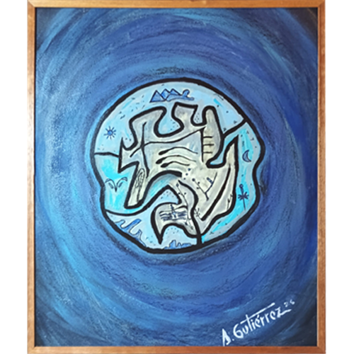 Ayer azul III - Ángel Gutiérrez