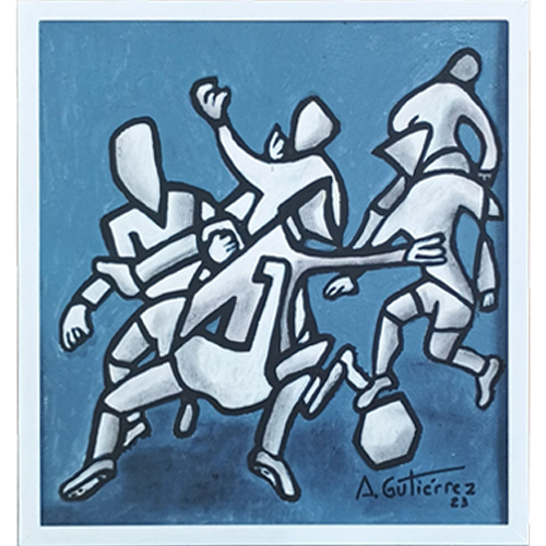 Fútbol en el cielo - Ángel Gutiérrez